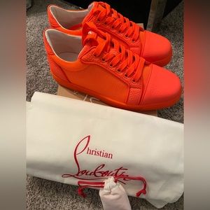 Christian Louboutin Vieira Orlando Plat Sneakers Size 38